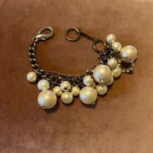 Chunky pearl bobble bracelet